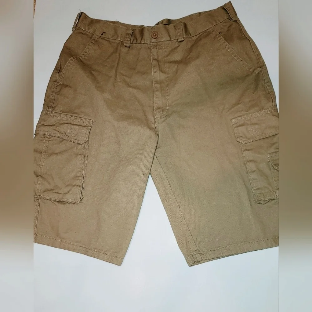 Cargo Shorts with Durable Cotton Blend Men's W38